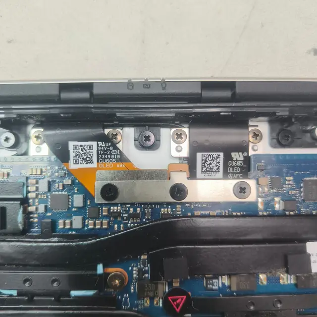 ASUS ROG Zephyrus G16 GU605 OLED display cable and hinge bracket
