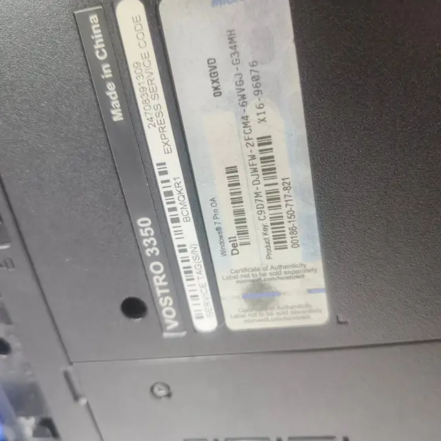 Dell Vostro 3350 laptop repair service