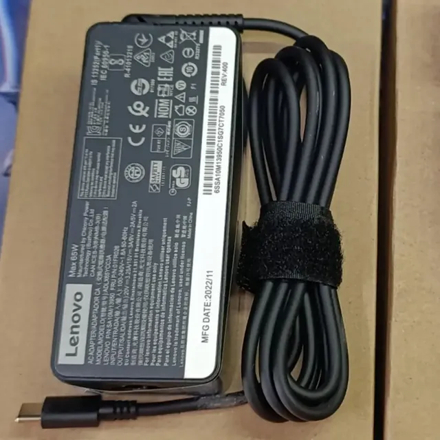 Lenovo laptop USB c charger adapter