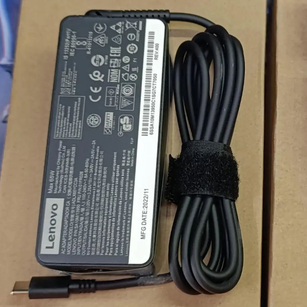 Lenovo laptop USB c charger adapter