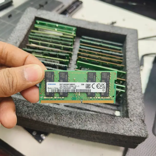 Samsung 16GB DDR4-3200 laptop RAM (SODIMM) upgrade